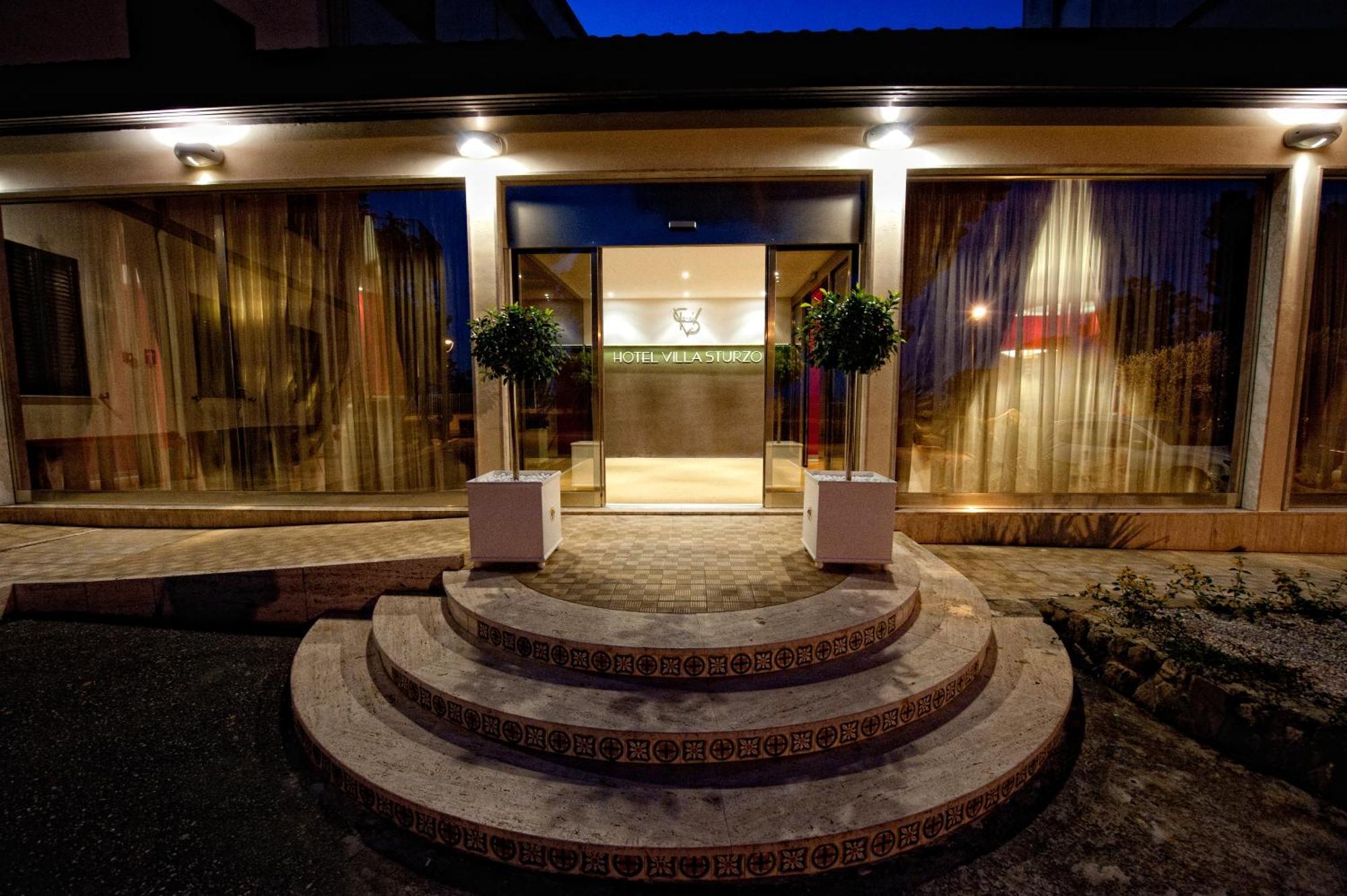 Hotel Villa Sturzo Caltagirone Exteriör bild